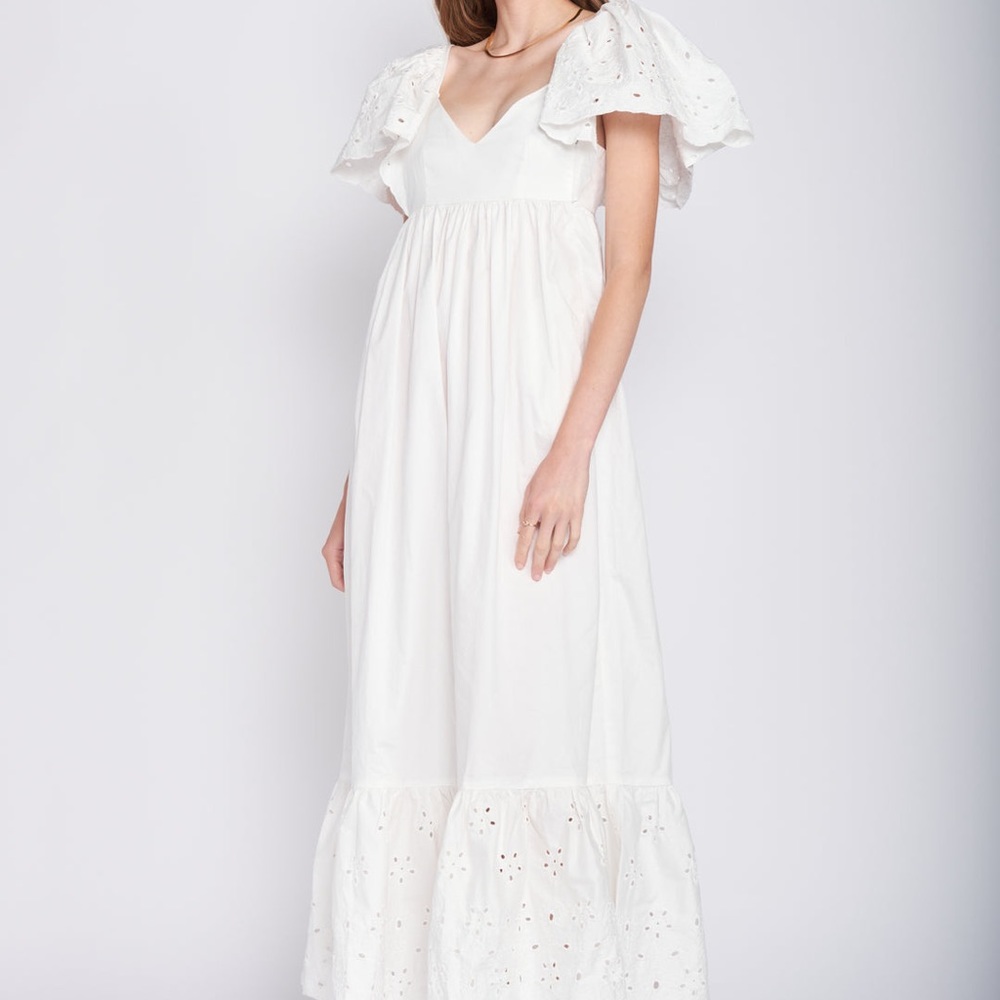 En Saison Barnette Eyelet Dress, Medium